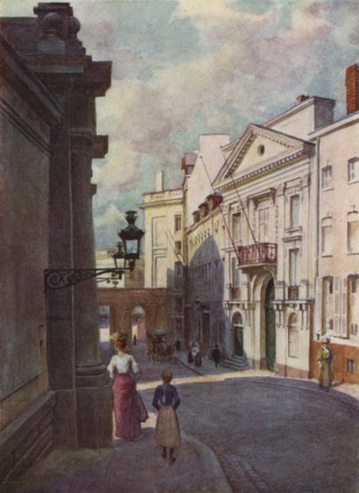 Rue de Namur, Brussel door after Amedee Forestier